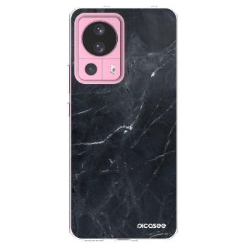 Picasee átlátszó szilikon tok az alábbi mobiltelefonokra Xiaomi 13 Lite - Black marble