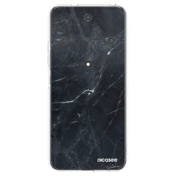 Picasee átlátszó szilikon tok az alábbi mobiltelefonokra Honor Magic5 Lite 5G - Black marble