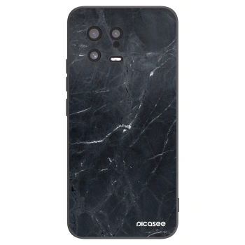 Picasee fekete szilikon tok az alábbi mobiltelefonokra Xiaomi 13 - Black marble