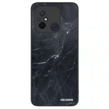 Szilikon tok erre a típusra Xiaomi Redmi 12C - Black marble