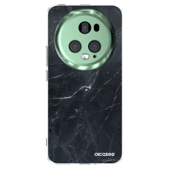 Picasee átlátszó szilikon tok az alábbi mobiltelefonokra Honor Magic5 Pro - Black marble