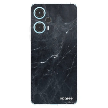 Picasee átlátszó szilikon tok az alábbi mobiltelefonokra Xiaomi Poco F5 - Black marble