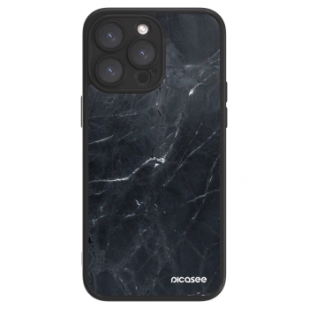 Picasee ULTIMATE CASE MagSafe Apple iPhone 15 Pro Max - készülékre - Black marble
