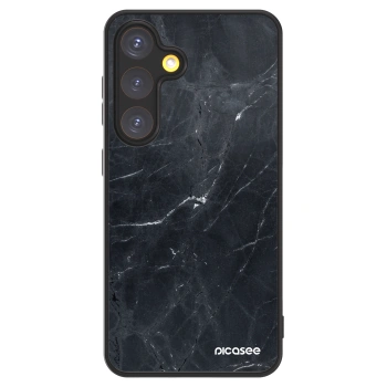 Picasee ULTIMATE CASE PowerShare Samsung Galaxy S24 S921B 5G - készülékre - Black marble