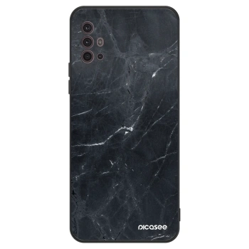 Szilikon tok erre a típusra Motorola Moto G30 - Black marble