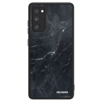 Picasee ULTIMATE CASE PowerShare Samsung Galaxy S20 FE - készülékre - Black marble