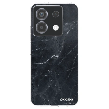 Picasee átlátszó szilikon tok az alábbi mobiltelefonokra Xiaomi Poco X6 - Black marble