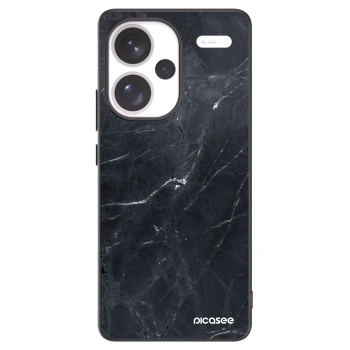 Picasee fekete szilikon tok az alábbi mobiltelefonokra Xiaomi Redmi Note 13 Pro+ 5G - Black marble