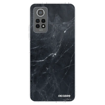 Picasee átlátszó szilikon tok az alábbi mobiltelefonokra Xiaomi Redmi Note 12 Pro 4G - Black marble
