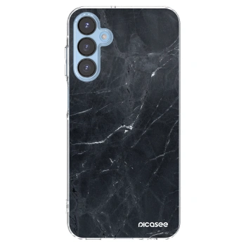 Picasee átlátszó szilikon tok az alábbi mobiltelefonokra Samsung Galaxy A15 A156B 5G - Black marble