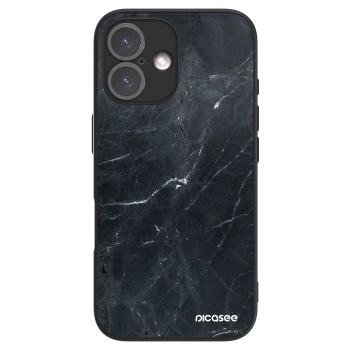 Picasee ULTIMATE CASE Apple iPhone 16 - készülékre - Black marble