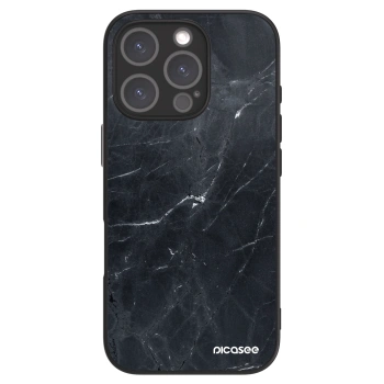 Picasee ULTIMATE CASE MagSafe Apple iPhone 16 Pro - készülékre - Black marble