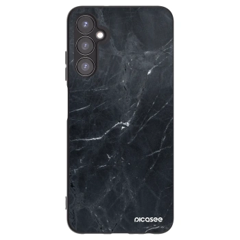 Picasee fekete szilikon tok az alábbi mobiltelefonokra Samsung Galaxy A05s A057G - Black marble