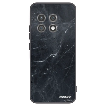 Picasee fekete szilikon tok az alábbi mobiltelefonokra OnePlus 11 5G - Black marble