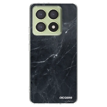 Picasee átlátszó szilikon tok az alábbi mobiltelefonokra Xiaomi 14T - Black marble