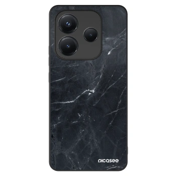 Picasee ULTIMATE CASE Xiaomi Redmi Note 14 5G - készülékre - Black marble