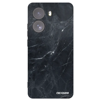 Picasee fekete szilikon tok az alábbi mobiltelefonokra Xiaomi Poco X7 - Black marble