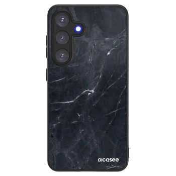 Picasee ULTIMATE CASE Samsung Galaxy S25 5G - készülékre - Black marble