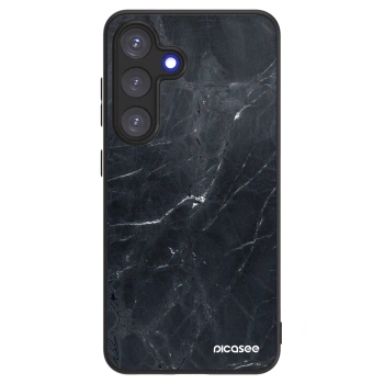 Picasee ULTIMATE CASE PowerShare Samsung Galaxy S25 5G - készülékre - Black marble