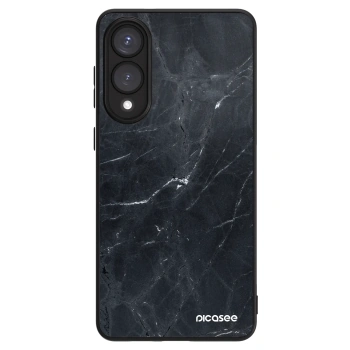 Szilikon tok erre a típusra Samsung Galaxy S25 Edge 5G - Black marble