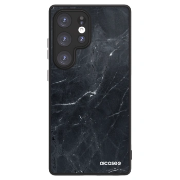 Picasee ULTIMATE CASE PowerShare Samsung Galaxy S25 Ultra 5G - készülékre - Black marble
