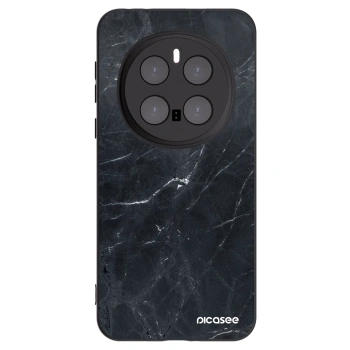 Picasee fekete szilikon tok az alábbi mobiltelefonokra Honor Magic7 Pro 5G - Black marble