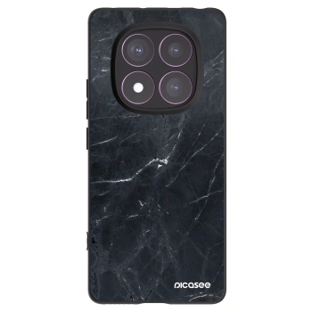 Picasee fekete szilikon tok az alábbi mobiltelefonokra Xiaomi Redmi Note 14 Pro 4G - Black marble