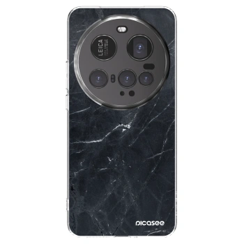 Picasee átlátszó szilikon tok az alábbi mobiltelefonokra Xiaomi 15 Ultra - Black marble