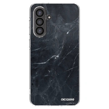 Picasee átlátszó szilikon tok az alábbi mobiltelefonokra Samsung Galaxy A56 5G A566B - Black marble