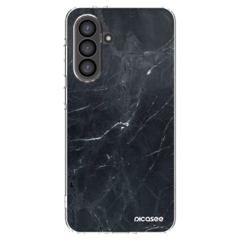 Picasee átlátszó szilikon tok az alábbi mobiltelefonokra Samsung Galaxy A36 5G - Black marble