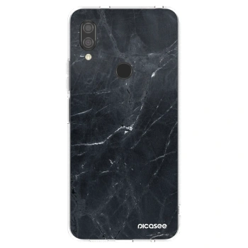 Picasee átlátszó szilikon tok az alábbi mobiltelefonokra Xiaomi Redmi 7 - Black marble