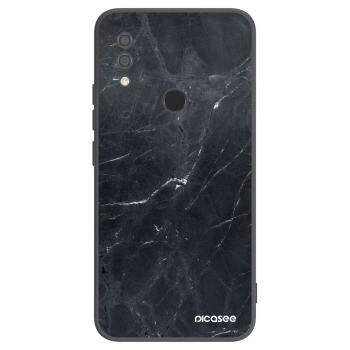 Picasee fekete szilikon tok az alábbi mobiltelefonokra Xiaomi Redmi 7 - Black marble