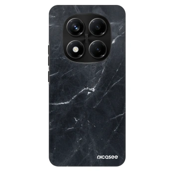 Szilikon tok erre a típusra Xiaomi Redmi Note 14 Pro+ 5G - Black marble