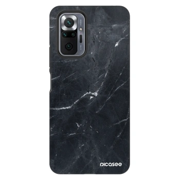 Szilikon tok erre a típusra Xiaomi Redmi Note 10 Pro - Black marble