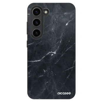 Szilikon tok erre a típusra Samsung Galaxy S23 5G - Black marble