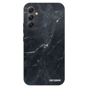 Szilikon tok erre a típusra Samsung Galaxy A34 5G A346B - Black marble
