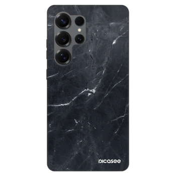 Szilikon tok erre a típusra Samsung Galaxy S25 Ultra 5G - Black marble