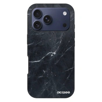Szilikon tok erre a típusra Apple iPhone 17 Pro - Black marble