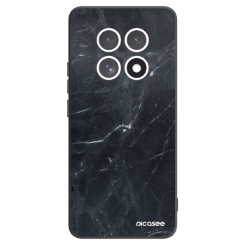 Picasee fekete szilikon tok az alábbi mobiltelefonokra Xiaomi Redmi Note 15 - Black marble