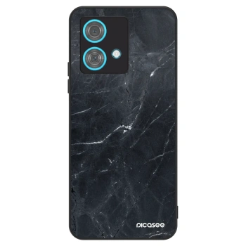 Szilikon tok erre a típusra Motorola Edge 40 Neo - Black marble