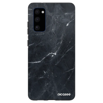 Szilikon tok erre a típusra Samsung Galaxy S20 FE - Black marble