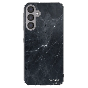 Picasee átlátszó szilikon tok az alábbi mobiltelefonokra Samsung Galaxy A16 4G - Black marble