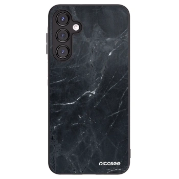 Picasee fekete szilikon tok az alábbi mobiltelefonokra Samsung Galaxy A16 4G - Black marble