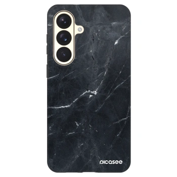 Szilikon tok erre a típusra Samsung Galaxy S26+ - Black marble