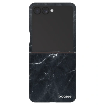 Szilikon tok erre a típusra Samsung Galaxy Z Flip7 5G - Black marble