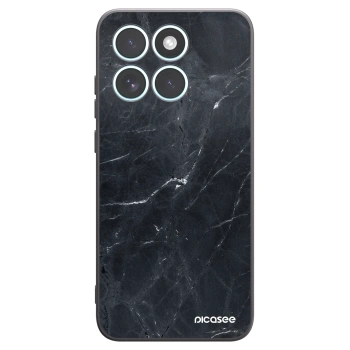 Picasee fekete szilikon tok az alábbi mobiltelefonokra Motorola Edge 70 Fusion - Black marble