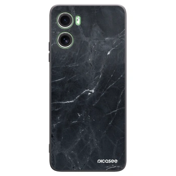 Picasee fekete szilikon tok az alábbi mobiltelefonokra Motorola Moto G06 - Black marble