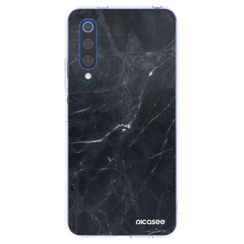 Picasee átlátszó szilikon tok az alábbi mobiltelefonokra Xiaomi Mi 9 SE - Black marble