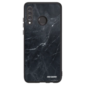 Picasee ULTIMATE CASE Huawei P30 Lite - készülékre - Black marble