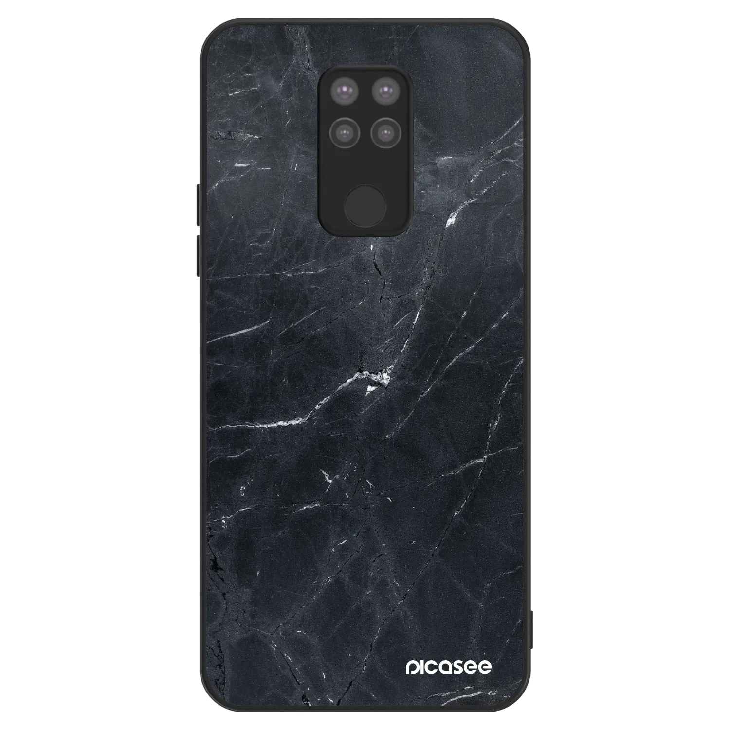 Picasee ULTIMATE CASE Xiaomi Redmi Note 9 - készülékre - Black marble